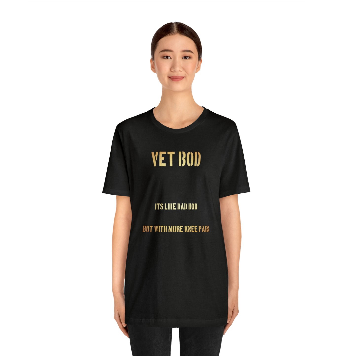 Vet Bod T-shirt Unisex Jersey Short Sleeve Tee