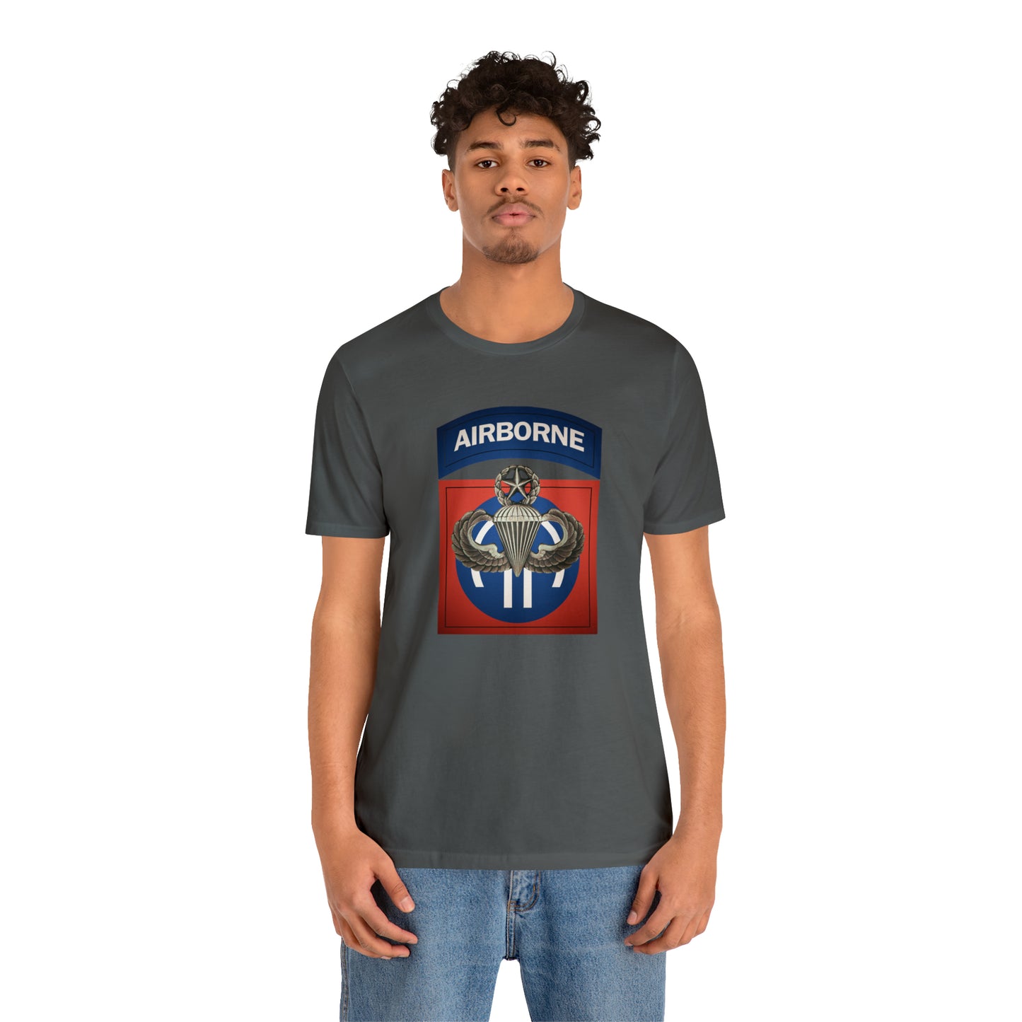 Master Rated Jumpmaster 82nd Airborne Unisex Jersey Short Sleeve Tee