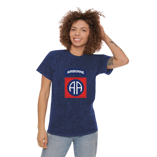 82nd Airborne Division Marshall Design Mineral Wash T-Shirt
