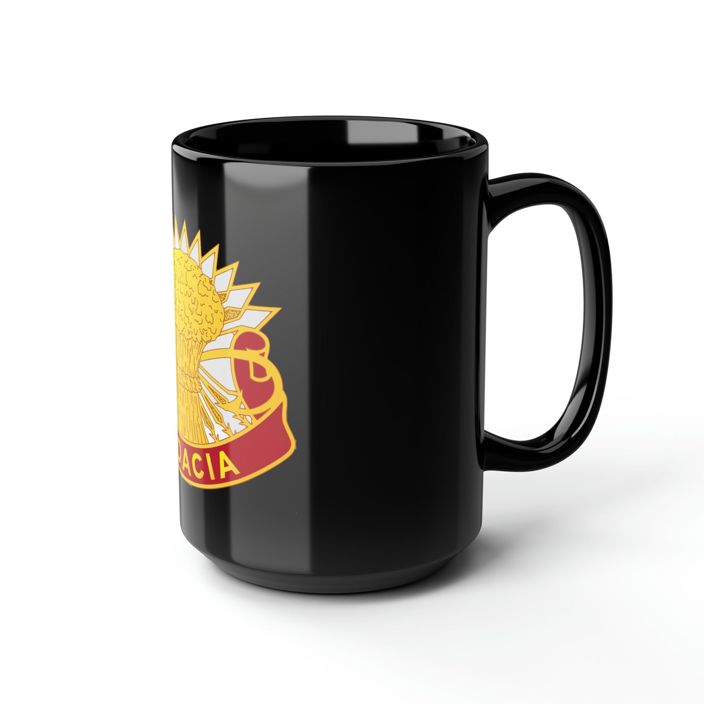 4 Regiment ADA DUI Black Mug, 15oz