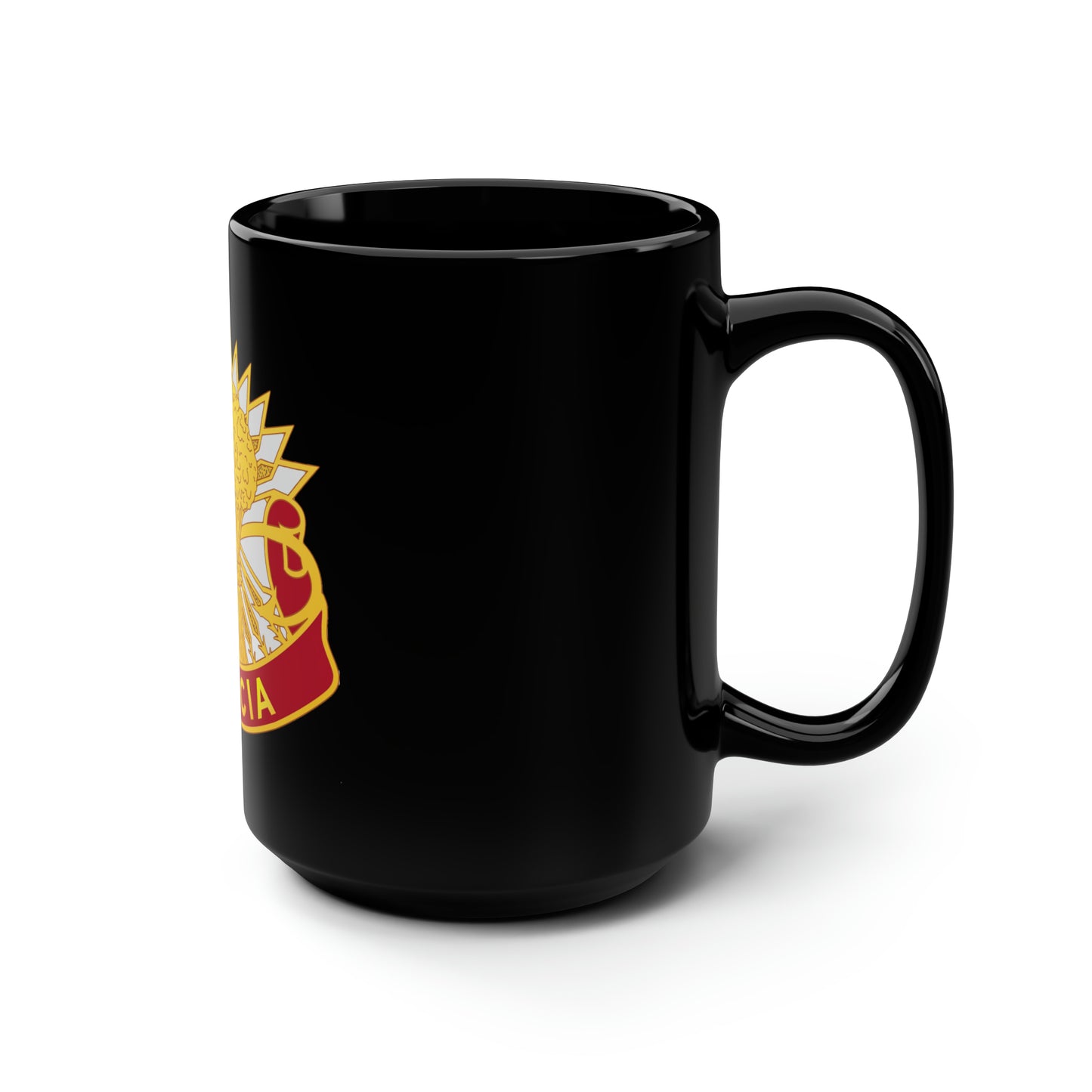 4 Regiment ADA DUI Black Mug, 15oz