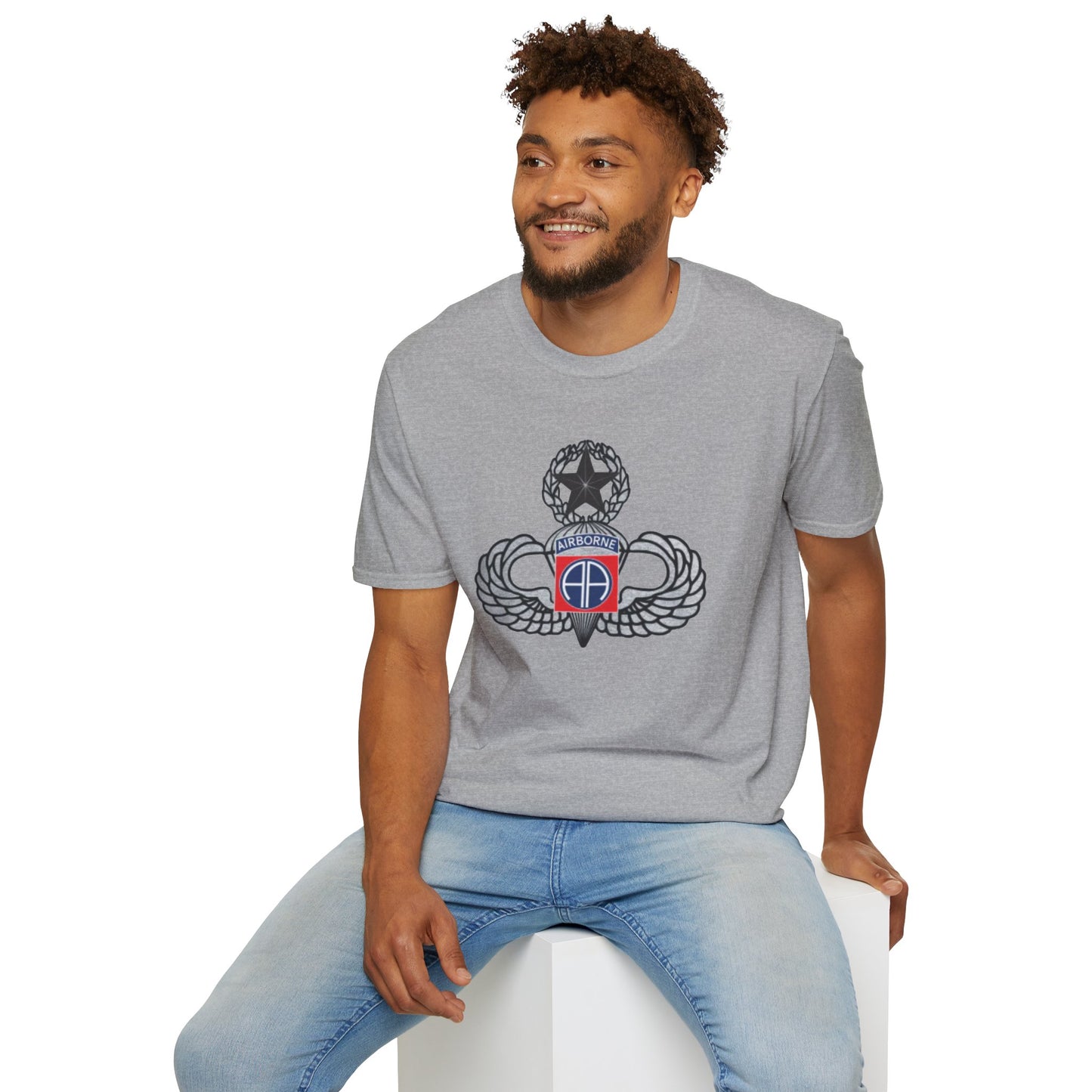 82nd Old School Logo Unisex Softstyle T-Shirt