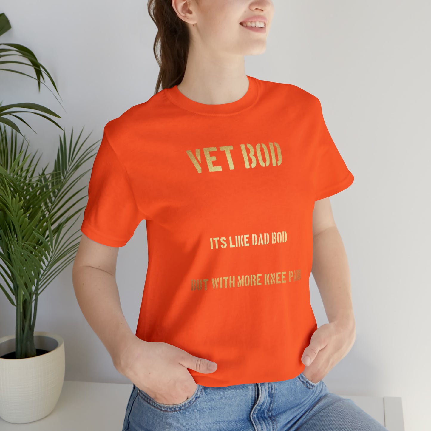 Vet Bod T-shirt Unisex Jersey Short Sleeve Tee