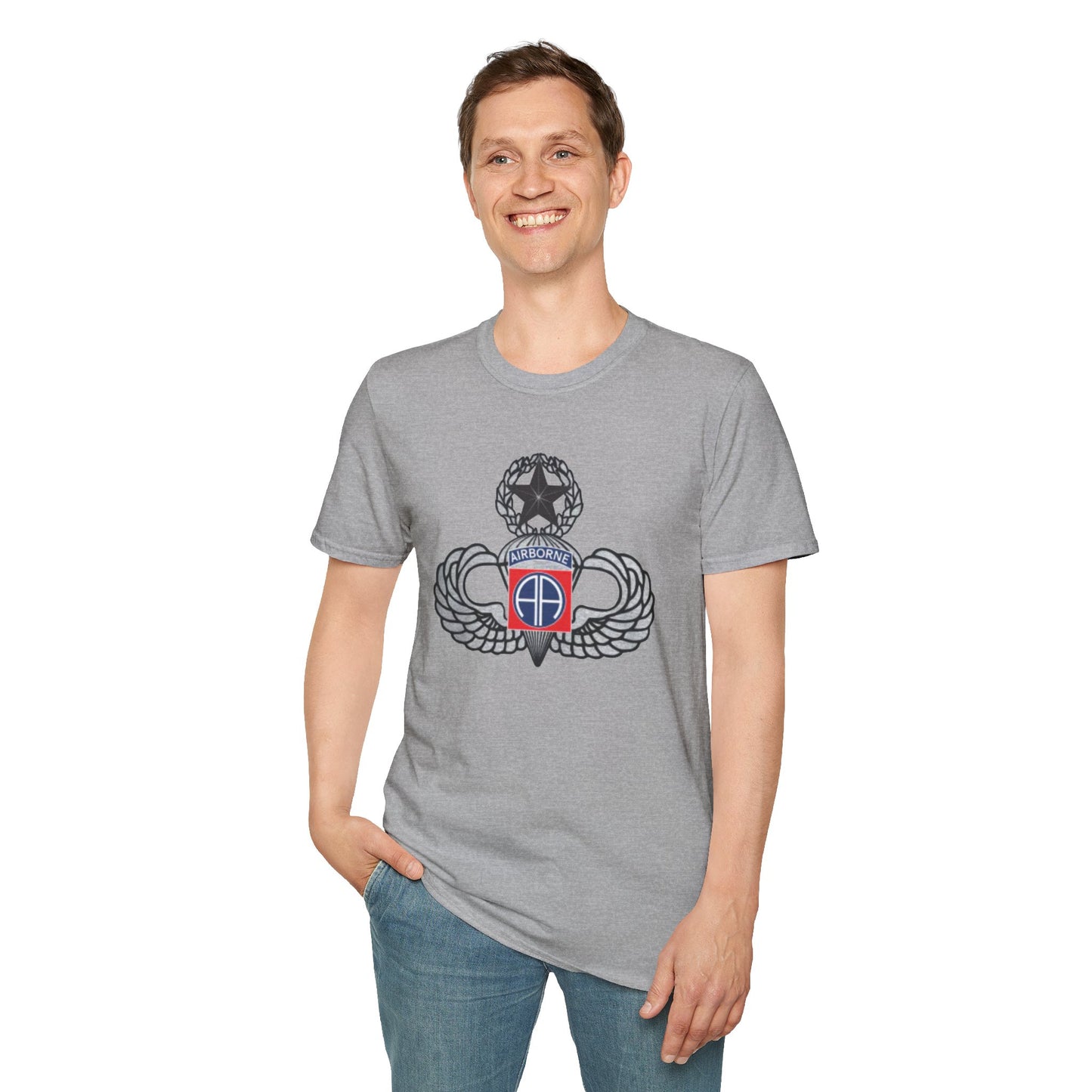 82nd Old School Logo Unisex Softstyle T-Shirt