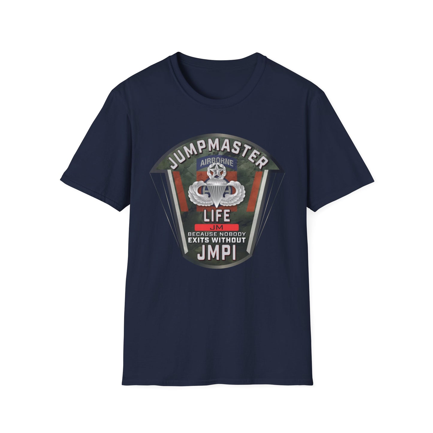 Jumpmaster Life Stoddard Designed JMPI Unisex Softstyle T-Shirt