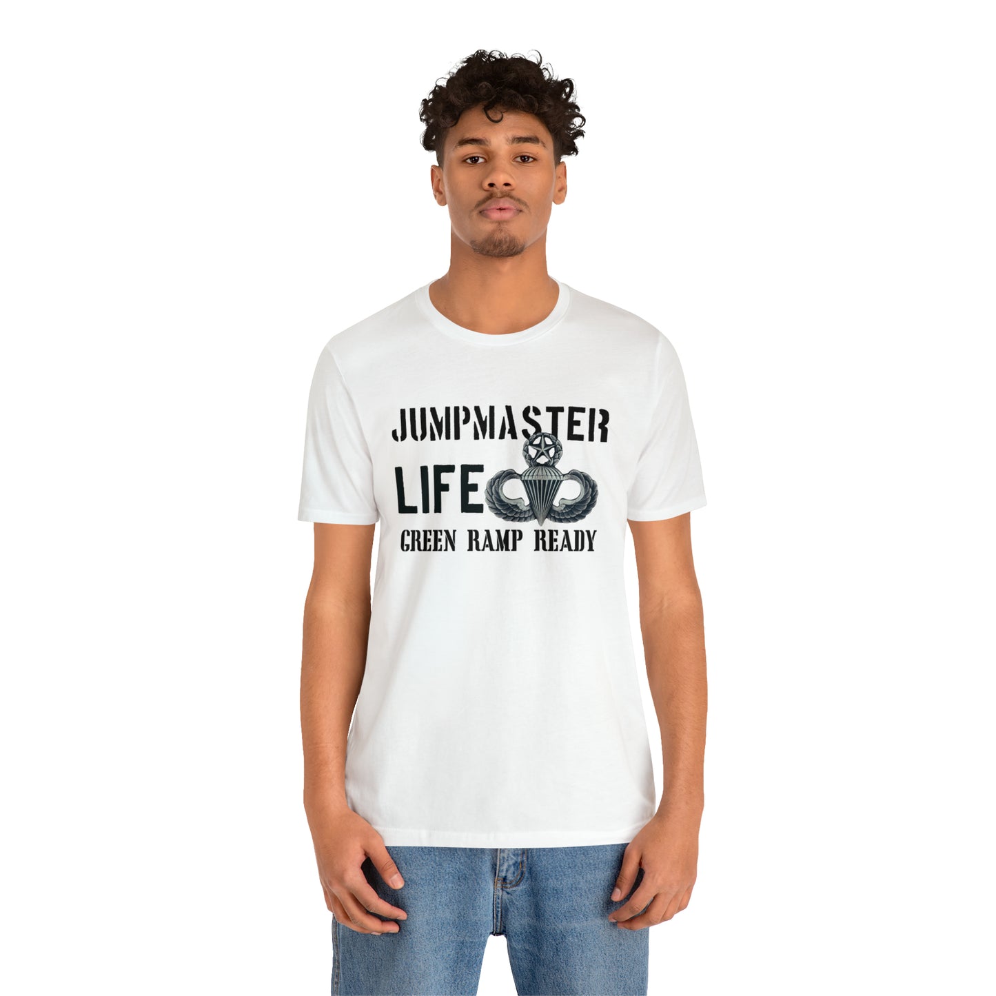 Jumpmaster Life Green Ramp Ready T-shirt Unisex Jersey Short Sleeve Tee