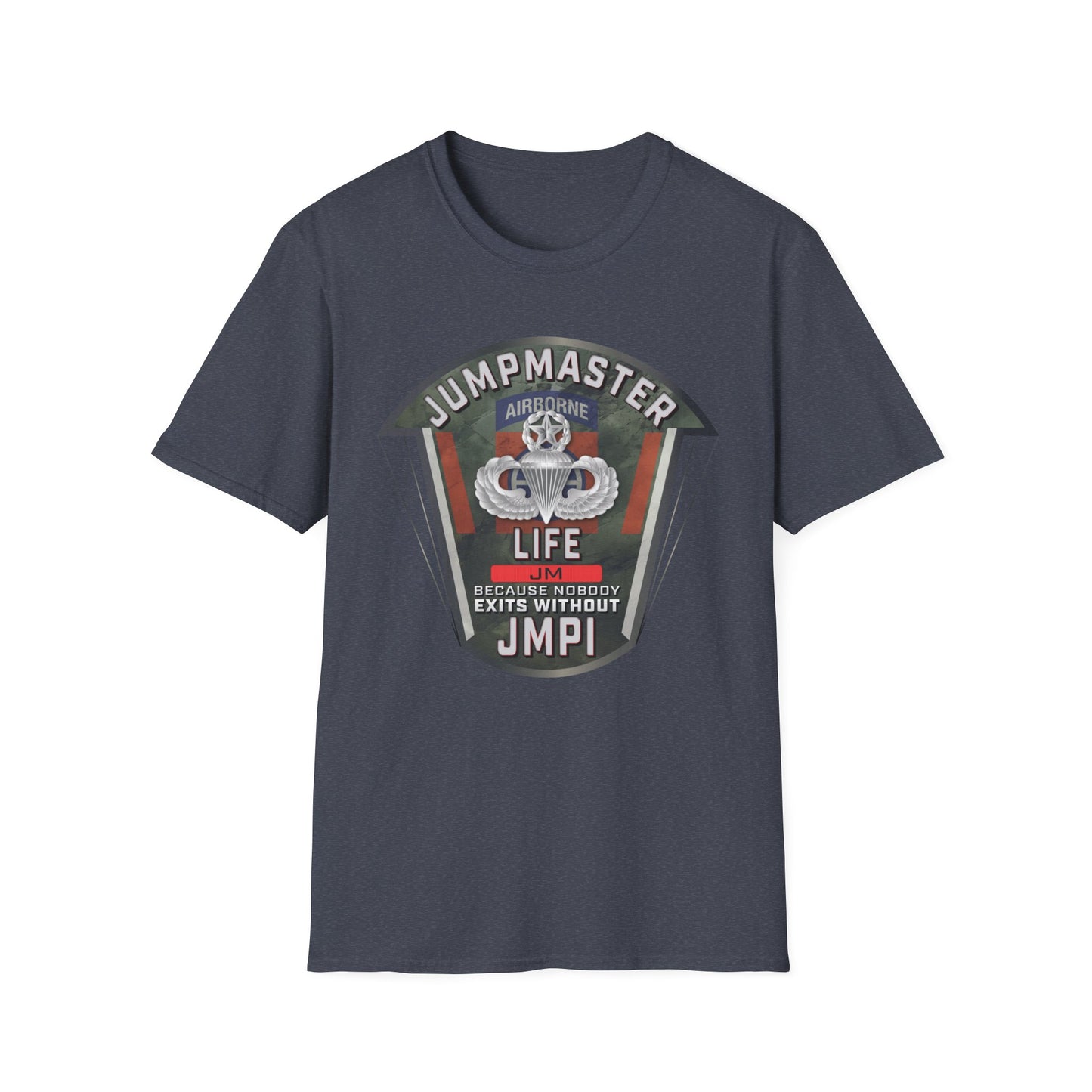 Jumpmaster Life Stoddard Designed JMPI Unisex Softstyle T-Shirt