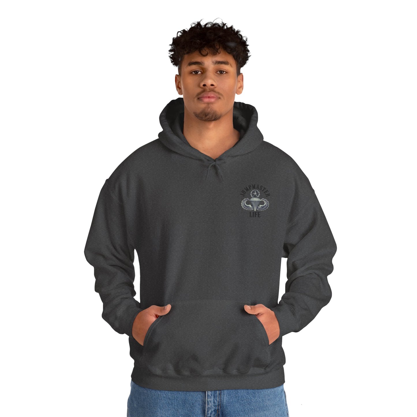 Jumpmaster Life Subdued Unisex Heavy Blend™ Hooded Sweatshirt