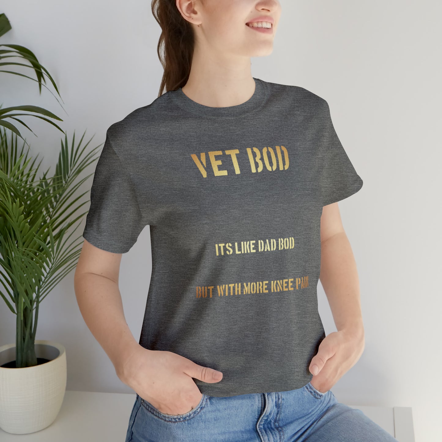 Vet Bod T-shirt Unisex Jersey Short Sleeve Tee