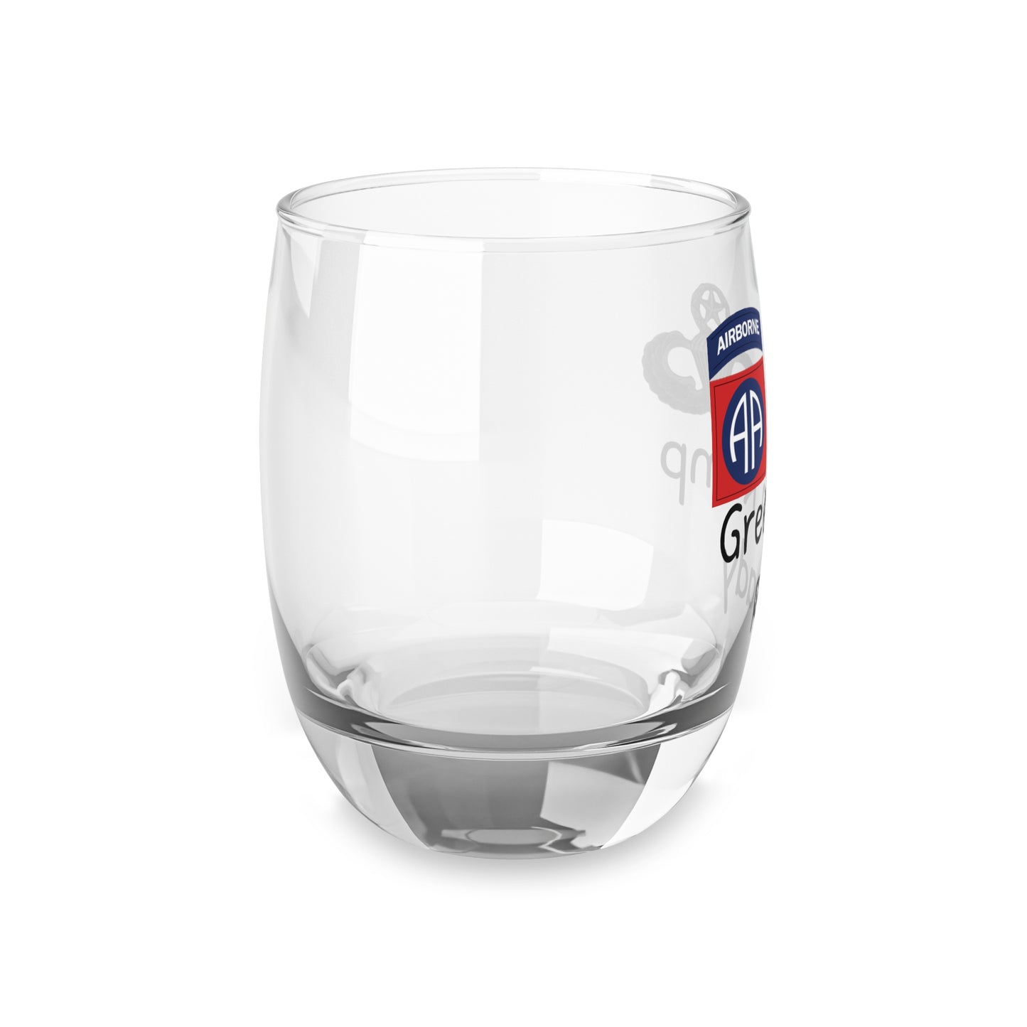 Green Ramp Ready Whiskey Glass