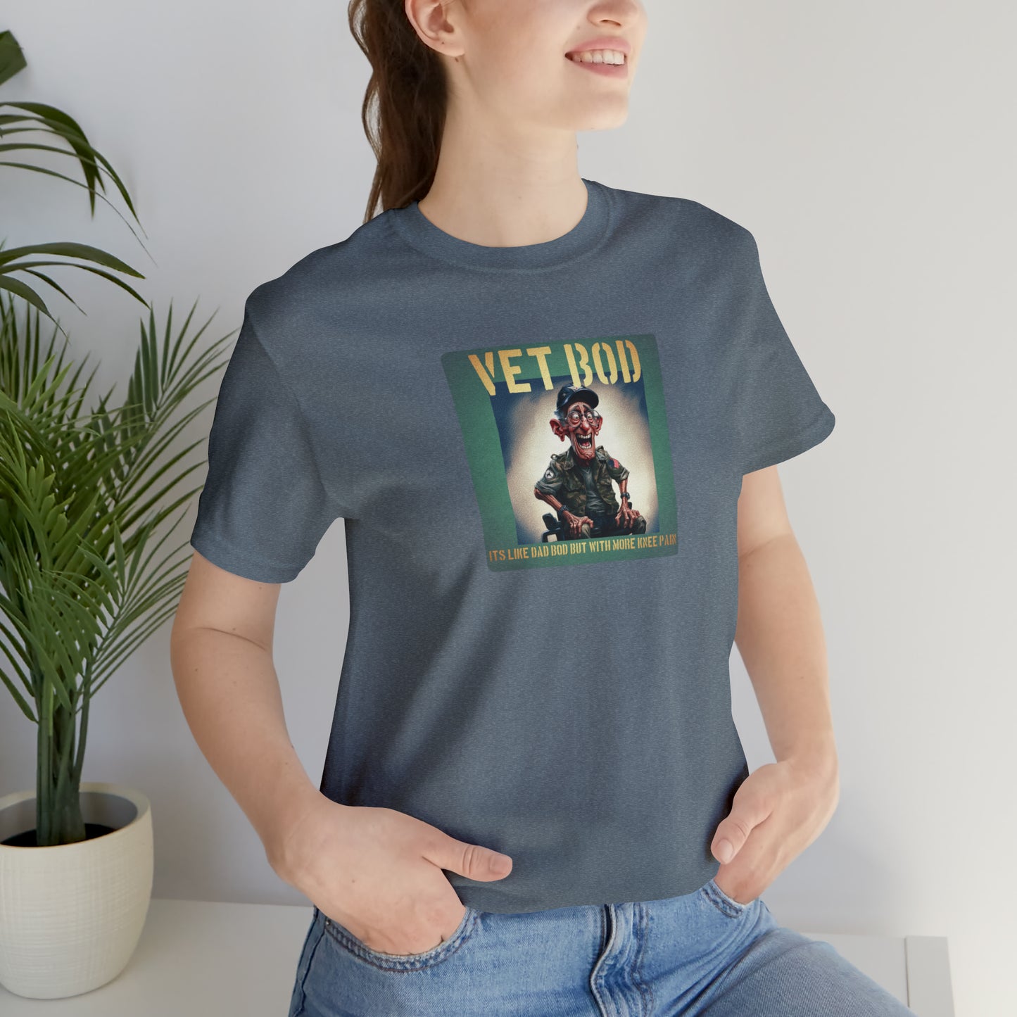 Vet Bod like Dad Body T-shirt Unisex Jersey Short Sleeve Tee