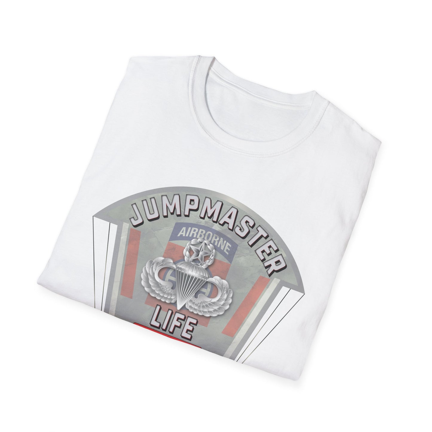 Jumpmaster Life Stoddard Designed JMPI Unisex Softstyle T-Shirt