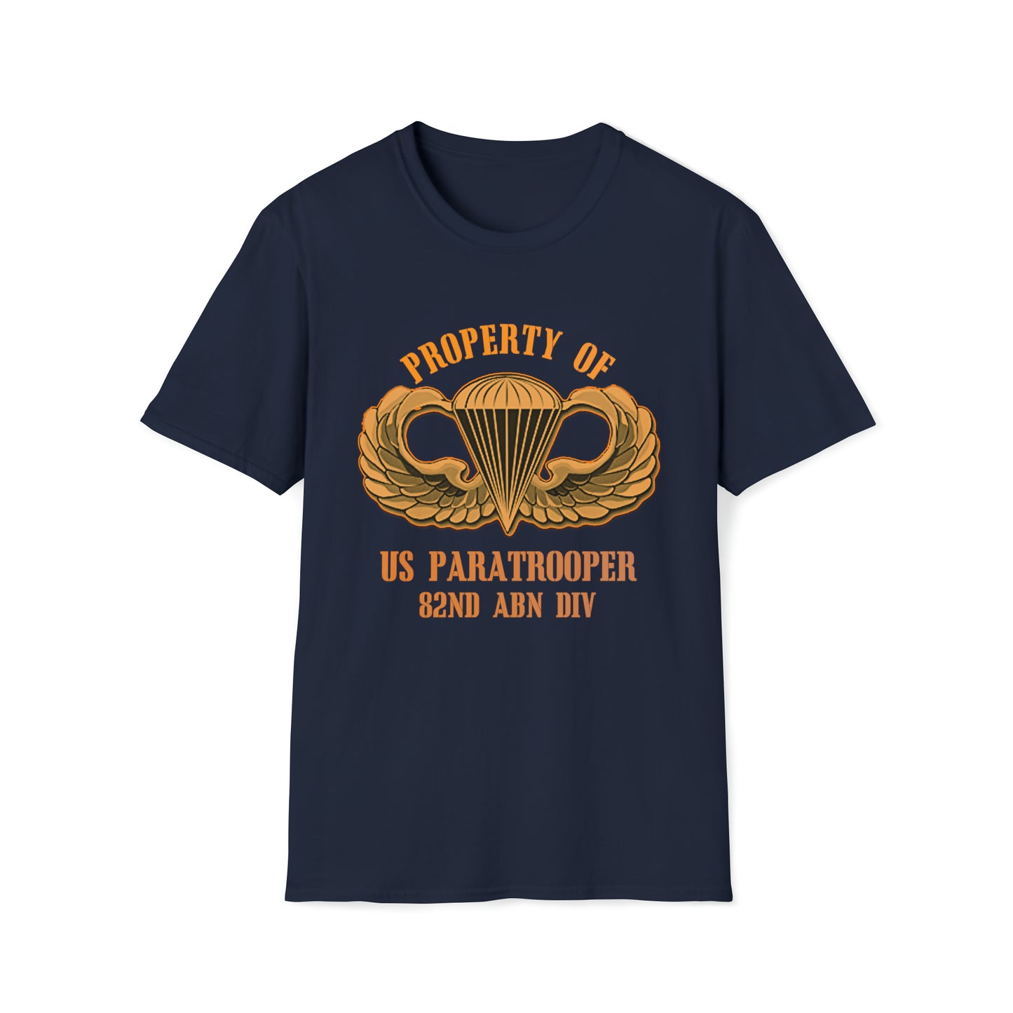 Property of US Paratrooper Unisex Softstyle T-Shirt